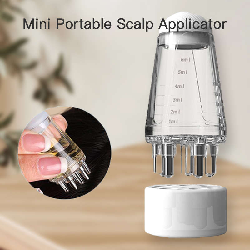 Root Stimulator Liquid - Mini Tragbare Kopfhaut Applikator Flüssigkeit Kamm