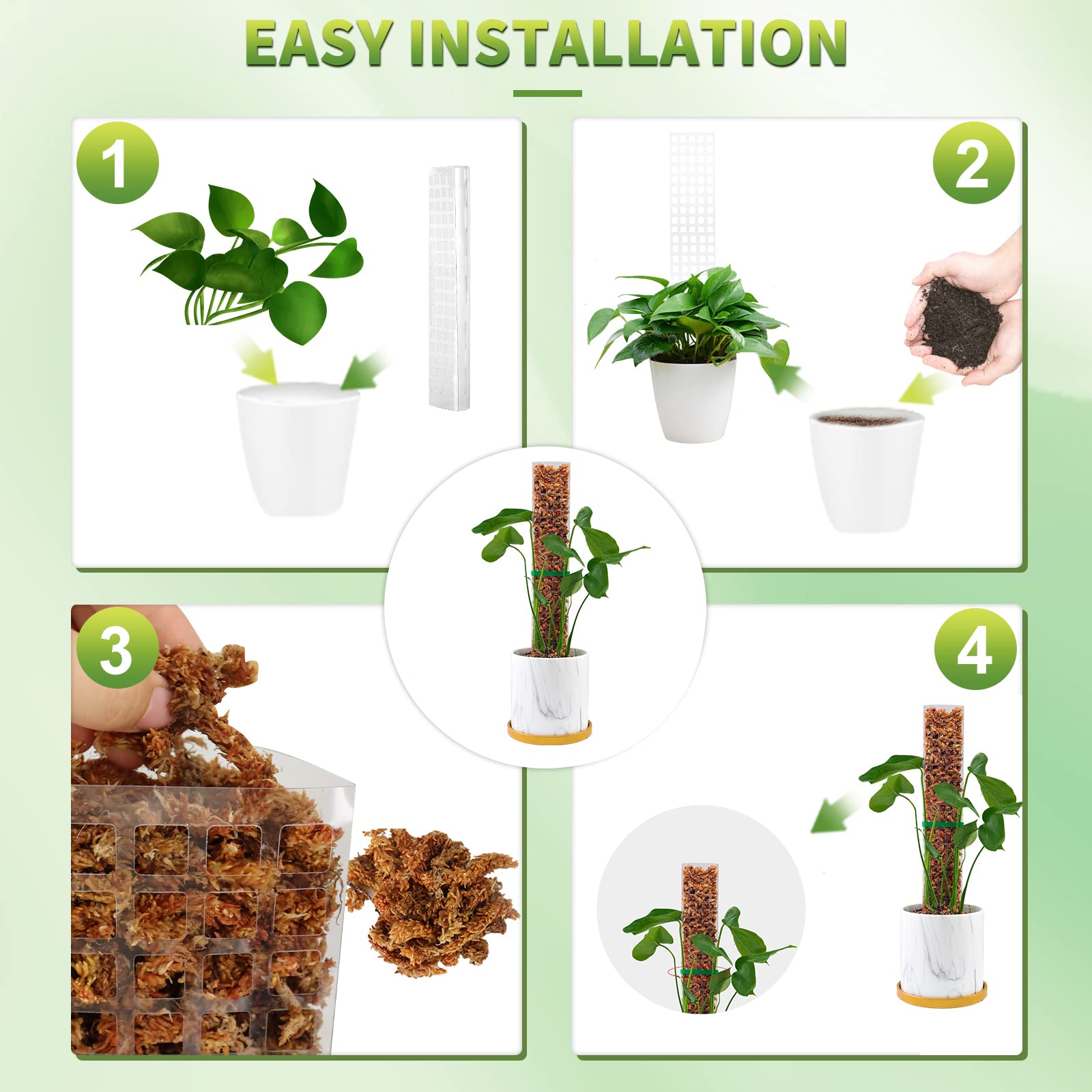 Moosstangen, Pflanzen, Pflanze – Sphagnum Moss Dry Bewertung und Preis