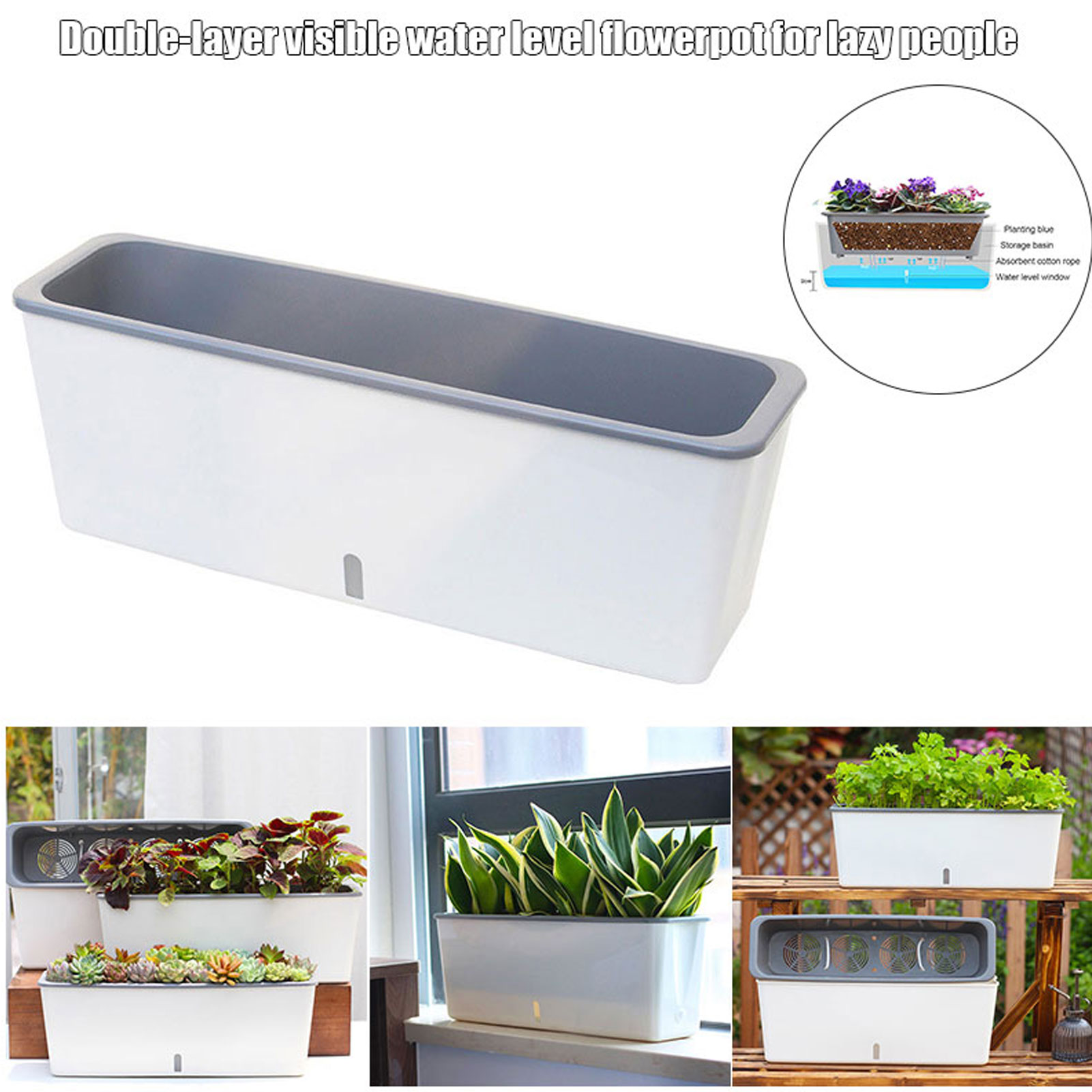 Selbstbewässernde Pflanztöpfe  – Self Watering Insert Bewertung und Preis