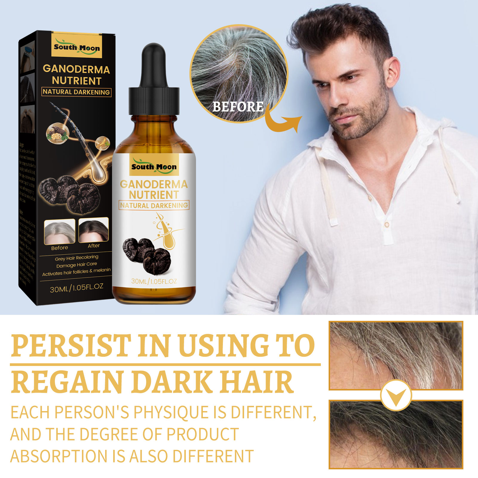 Schwarze Ganoderma Lucidum Haa – Root Stimulator Liquid Bewertung und Preis