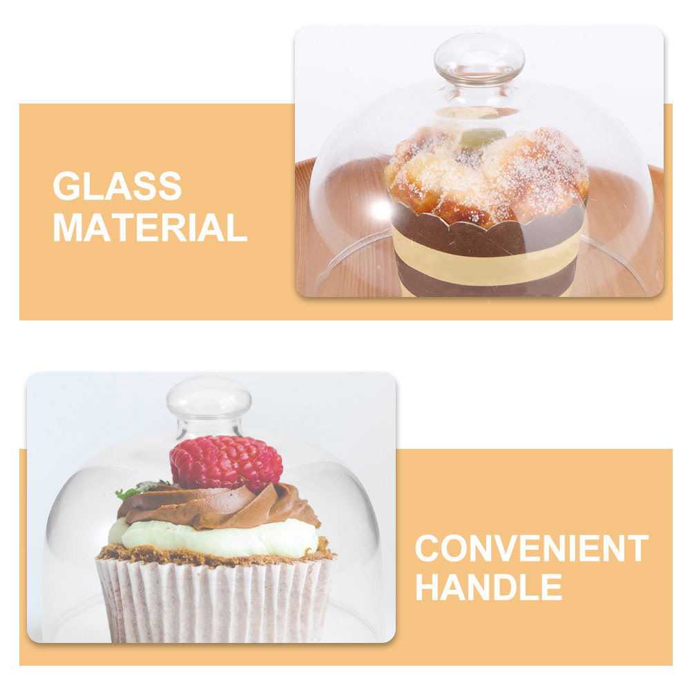 2 Stück Transparente Glas-Kuch – Plastic Dome Clear Bewertung und Preis