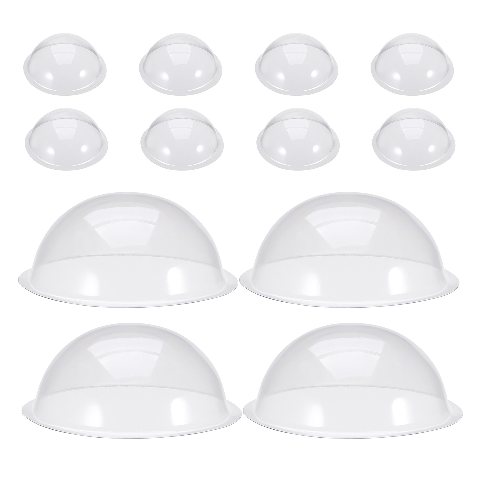12 Stück durchsichtige, befüll – Plastic Dome Clear Bewertung und Preis