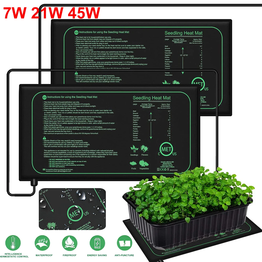 10/25/50CM Sämling Wärme Matte – Heat Mat Seedling Bewertung und Preis