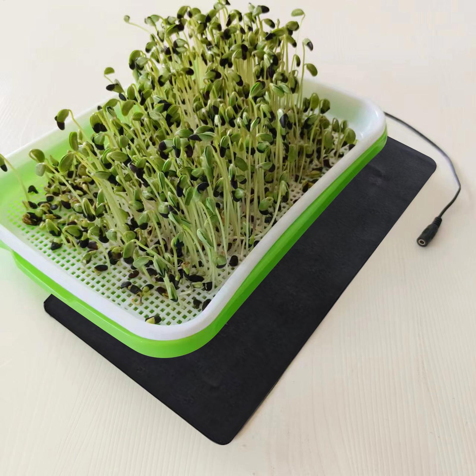 Pflanzenwärmematte 5V 2A 8.5W  – Heat Mat Seedling Bewertung und Preis